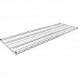 Kleton - RL039 - Étagères robustes en treillis chromaté - Tablettes en treillis