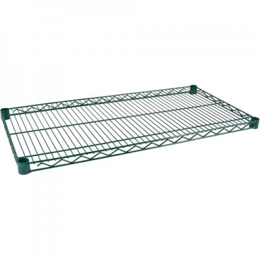 Kleton - RL623 - Étagères robustes en treillis métallique au fini époxy vert - Tablettes