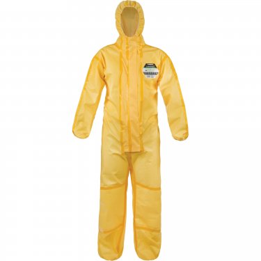 Lakeland - CT1S428-M - Combinaisons ChemMax(MD) - Polyéthylène/Polypropylène - Jaune - Medium - Prix unitaire