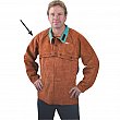Weld-Mate - TTU405 - Plastrons à manches en cuir brun