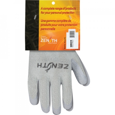 Zenith Safety Products - SAN431R - Gants à doublure molletonnée et à paume enduite de latex de caoutchouc naturel