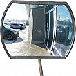 Zenith Safety Products - SDP528 - Miroir convexe rectangulaire/rond avec bras télescopique Chaque