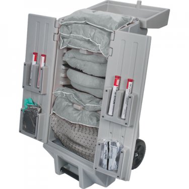 Zenith Safety Products - SEI199 - Trousse de lutte contre les déversements mobile sur chariot à outils