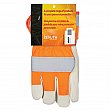 Zenith Safety Products - SEK237R - Premium Quality High Visibility Split Cowhide Fitters Gloves