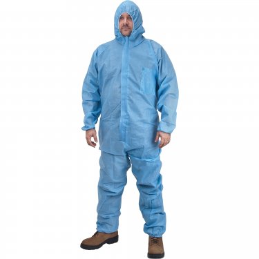 Zenith Safety Products - SEK374 - Combinaison de première qualité - Polypropylène - Bleu - 3T-Grand - Prix unitaire