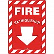 Zenith Safety Products - SGI137 - Enseigne de sécurité «Fire Extinguisher» Chaque