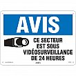Zenith Safety Products - SGI146 - Enseigne « Sous vidéosurveillance » Chaque