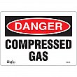 Zenith Safety Products - SGL533 - Enseigne «Compressed Gas» Chaque