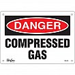Zenith Safety Products - SGL534 - Enseigne «Compressed Gas» Chaque