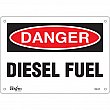 Zenith Safety Products - SGL541 - Enseigne «Diesel Fuel» Chaque