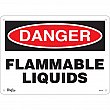 Zenith Safety Products - SGL573 - Enseigne «Flammable Liquids» Chaque