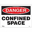Zenith Safety Products - SGL596 - Enseigne «Confined Space» Chaque