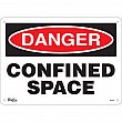Zenith Safety Products - SGL597 - Enseigne «Confined Space» Chaque