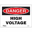 Zenith Safety Products - SGL617 - Enseigne «High Voltage» Chaque