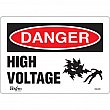 Zenith Safety Products - SGL629 - Enseigne «High Voltage» Chaque