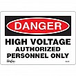 Zenith Safety Products - SGL635 - Enseigne «Authorized Personnel Only» Chaque