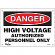 Zenith Safety Products - SGL637 - Enseigne «Authorized Personnel Only» Chaque