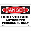 Zenith Safety Products - SGL638 - Enseigne «Authorized Personnel Only» Chaque