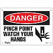 Zenith Safety Products - SGL678 - Enseigne «Pinch Point» Chaque