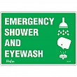 Zenith Safety Products - SGL701 - Enseigne «Emergency Shower And Eyewash» Chaque