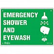 Zenith Safety Products - SGL702 - Enseigne «Emergency Shower And Eyewash» Chaque