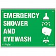 Zenith Safety Products - SGL703 - Enseigne «Emergency Shower And Eyewash» Chaque