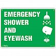Zenith Safety Products - SGL706 - Enseigne «Emergency Shower And Eyewash» Chaque