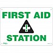 Zenith Safety Products - SGL765 - Enseigne «First Aid Station» Chaque