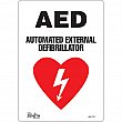 Zenith Safety Products - SGL773 - Enseigne «AED Automated External Defibrillator» Chaque