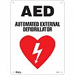 Zenith Safety Products - SGL778 - Enseigne «AED Automated External Defibrillator» Chaque