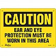 Zenith Safety Products - SGL879 - Enseigne «Ear And Eye Protection» Chaque