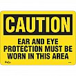 Zenith Safety Products - SGL880 - Enseigne «Ear And Eye Protection» Chaque