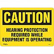 Zenith Safety Products - SGL917 - Enseigne contre le danger lié au bruit « Hearing Protection Required» Chaque
