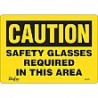 Zenith Safety Products - SGL925 - Enseigne «Safety Glasses Required» Chaque