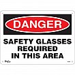 Zenith Safety Products - SGL942 - Enseigne «Safety Glasses Required» Chaque