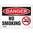 Zenith Safety Products - SGL951 - Enseigne «No Smoking» Chaque