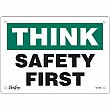 Zenith Safety Products - SGL968 - Enseigne «Safety First» Chaque