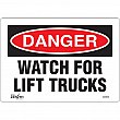 Zenith Safety Products - SGM004 - Enseigne «Watch For Lift Trucks» Chaque