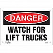 Zenith Safety Products - SGM005 - Enseigne «Watch For Lift Trucks» Chaque