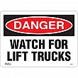Zenith Safety Products - SGM007 - Enseigne «Watch For Lift Trucks» Chaque