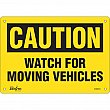 Zenith Safety Products - SGM041 - Enseigne «Watch For Moving Vehicles» Chaque