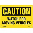 Zenith Safety Products - SGM042 - Enseigne «Watch For Moving Vehicles» Chaque