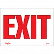 Zenith Safety Products - SGM052 - Enseigne «Exit» Chaque