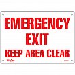 Zenith Safety Products - SGM065 - Emergency Exit Sign Each