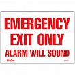 Zenith Safety Products - SGM076 - Enseigne «Emergency Exit Only» Chaque
