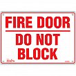 Zenith Safety Products - SGM090 - Fire Door Sign Each