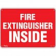 Zenith Safety Products - SGM098 - Fire Extinguisher Inside Sign Each