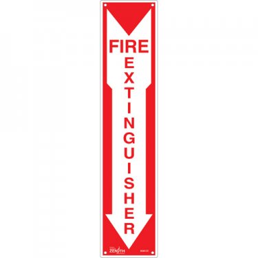 Zenith Safety Products - SGM123 - Enseigne «Fire Extinguisher» Chaque
