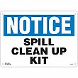Zenith Safety Products - SGM132 - Spill Clean Up Kit Sign Each