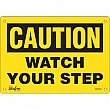 Zenith Safety Products - SGM158 - Enseigne «Watch Your Step» Chaque